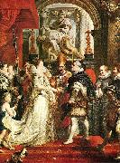 Peter Paul Rubens the proxy marriage of marie de medicis oil